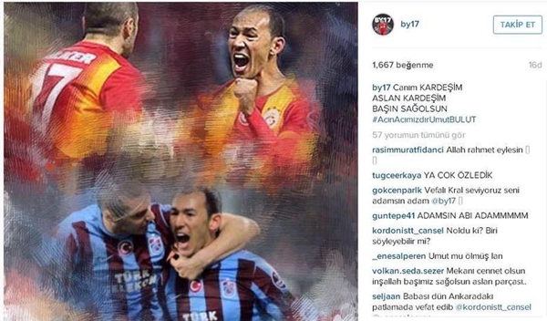 Foto - Umut Bulut'a sosyal medyadan destek yağdı
