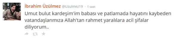 Foto - Umut Bulut'a sosyal medyadan destek yağdı