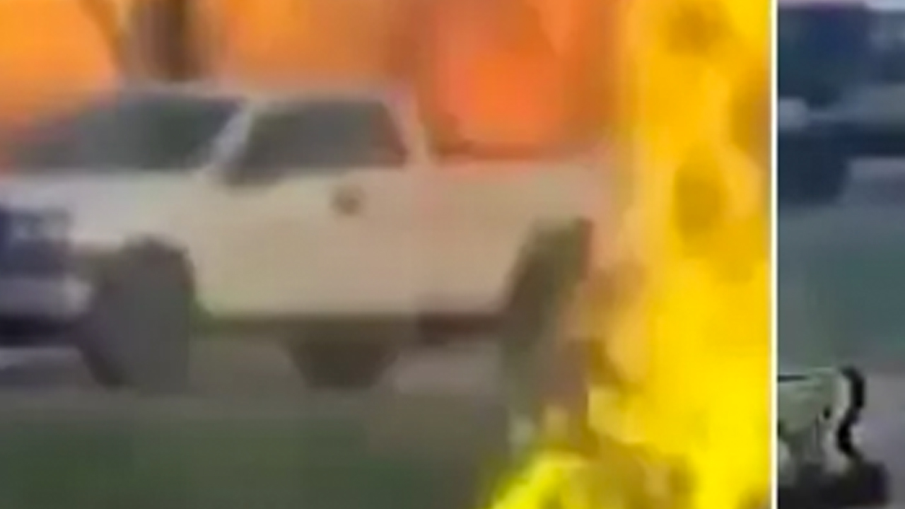 Üniversitede gizemli olay! Rögardan yeşil alev çıktı