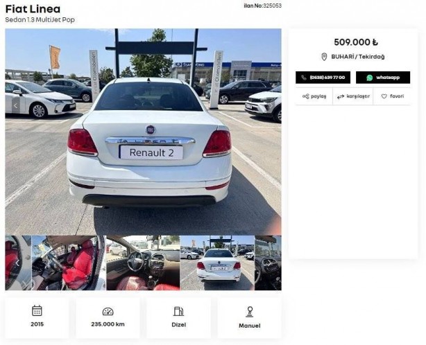 Foto - Ünlü otomotiv devi ikinci el araçları yenileyip satışa çıkardı! Fiyatlar 227 bin liradan başlıyor