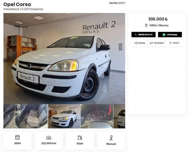 Foto - Ünlü otomotiv devi ikinci el araçları yenileyip satışa çıkardı! Fiyatlar 227 bin liradan başlıyor