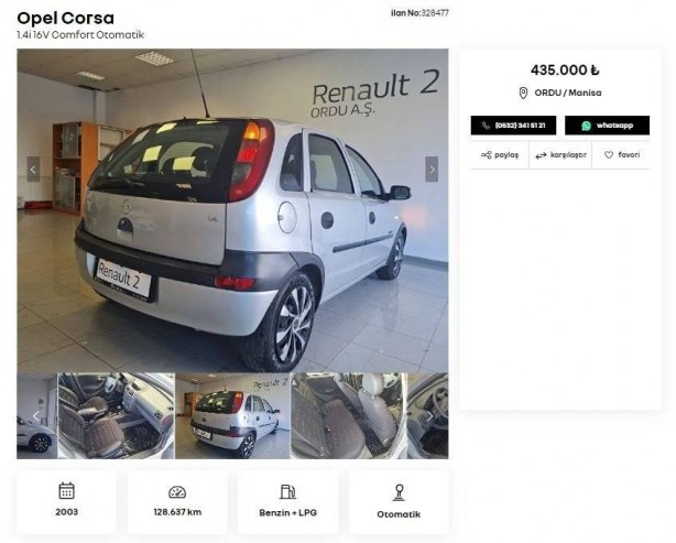 Foto - Ünlü otomotiv devi ikinci el araçları yenileyip satışa çıkardı! Fiyatlar 227 bin liradan başlıyor