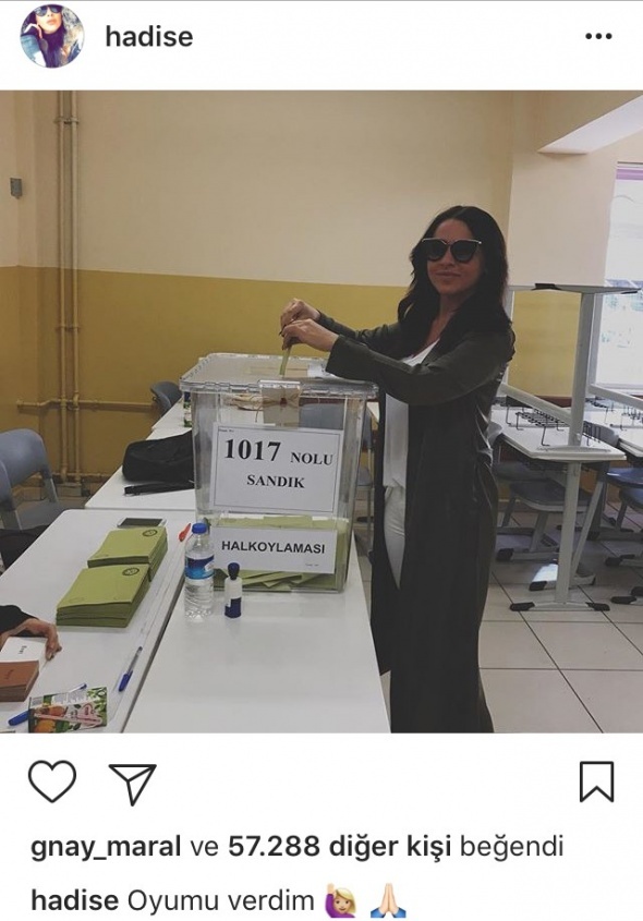 Foto - Ünlü simalar sandık başında