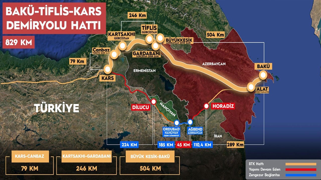 Uraloğlu: Geleceği şekillendiriyoruz! Bakü-Tiflis-Kars Demiryolu Hattı resmen açıldı