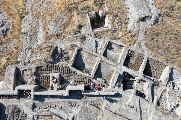 Foto - Urartu döneminde yapılmış! O kalede yeni bir koridor bulundu