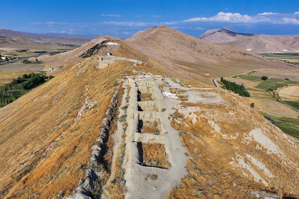 Foto - Urartu döneminde yapılmış! O kalede yeni bir koridor bulundu