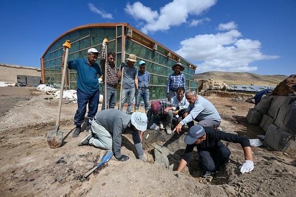 Foto - Urartu kalelerinde çalışmalar sürüyor! 2 bin 700 yıllık tarihi yolculuk