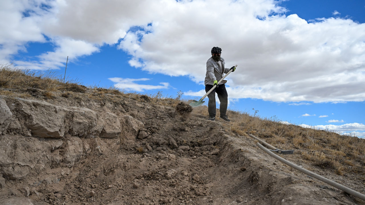 Foto - Urartuların gizemli kalesi yeniden gün yüzüne çıkıyor! Garibin Tepe’de yeni surlar bulundu