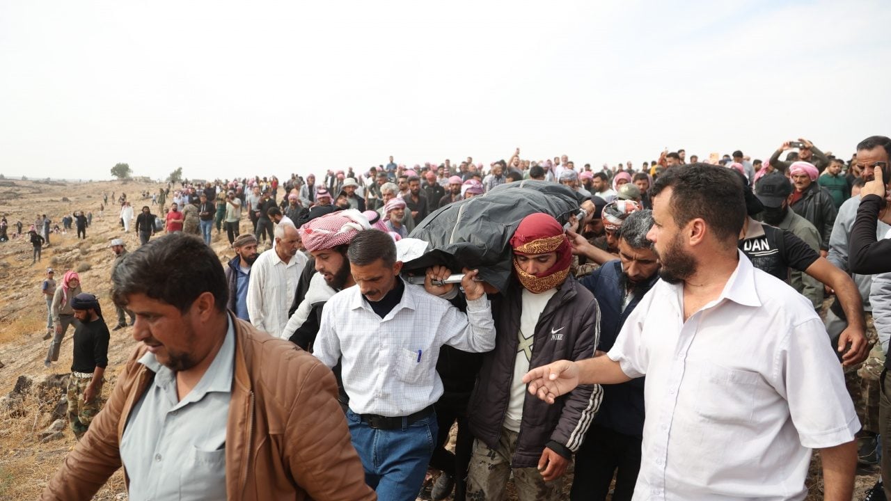 Foto - Ürdün'ün katlettiği siviller defnedildi