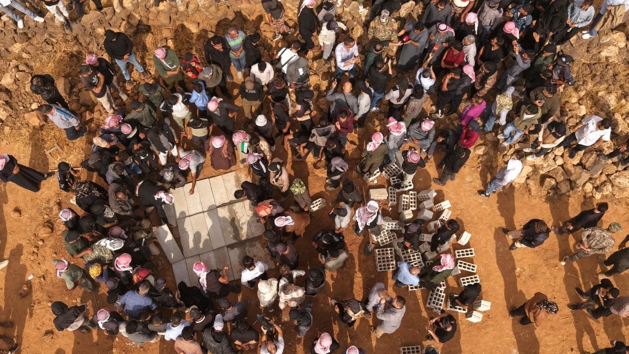 Foto - Ürdün'ün katlettiği siviller defnedildi