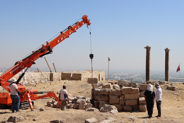 Foto - Urfa Kalesi'nde kazı çalışmaları devam ediyor