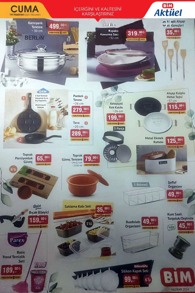 Foto - Ürün listesi belli oldu BİM’de yepyeni indirimler