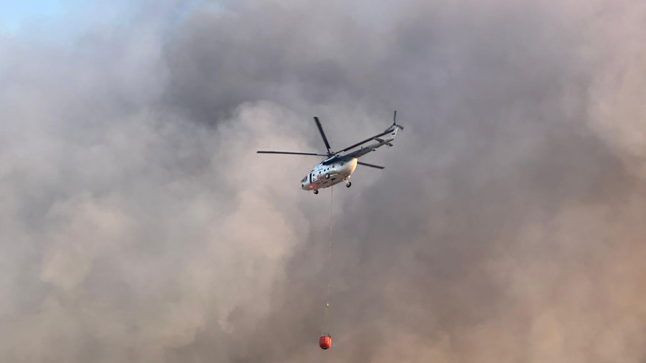 Foto - Uşak'ta orman yangını büyük ölçüde kontrol altına alındı! Yangının geride bıraktığı hasar böyle görüntülendi