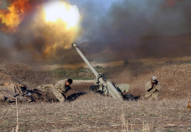 Uslanmadılar: Ermenilerden Azerbaycan ordusuna alçak saldırı!