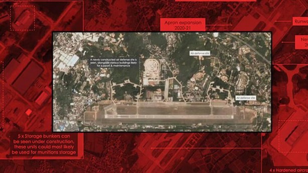 Foto - Üst üste bombardıman uçakları havalanmıştı! Uydu görüntüleri geldi… İki ülke resmen savaşa hazırlanıyor