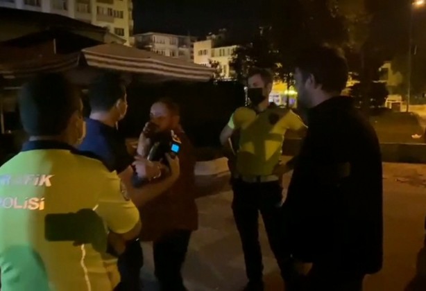 Foto - Uyanıklık yapmaya çalışan alkollü sürücüye, ceza yağdı!