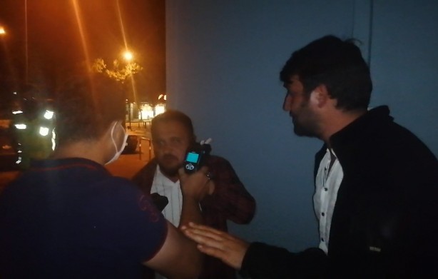 Foto - Uyanıklık yapmaya çalışan alkollü sürücüye, ceza yağdı!