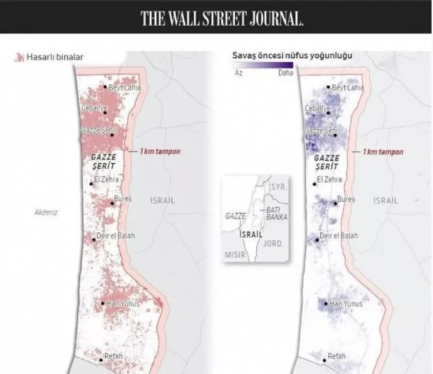 Uydu görüntüleri ele verdi! Alçak İsrail’in planı ifşa oldu