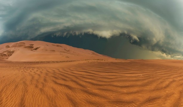 Foto - Uydu görüntüleri ortaya çıktı! Kum fırtınası hafta sonu ABD'yi vuracak