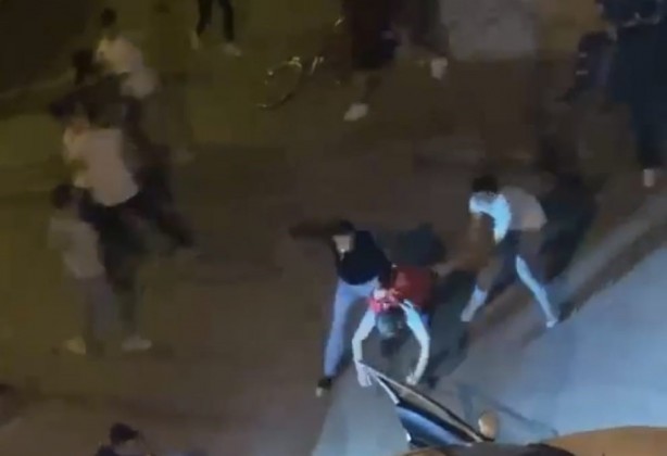 Foto - Uyuşturucu taciri olduğu iddia edilen şahsa meydan dayağı!