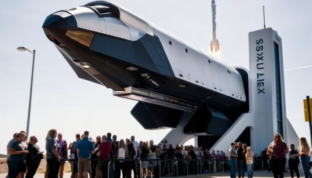 Foto - Uzaya bir bilet! SpaceX hayal olmaktan çıkaracak