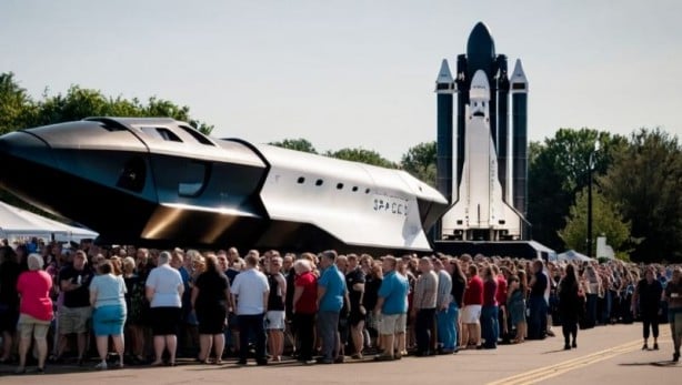 Uzaya bir bilet! SpaceX hayal olmaktan çıkaracak