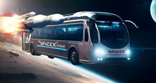 Foto - Uzaya bir bilet! SpaceX hayal olmaktan çıkaracak