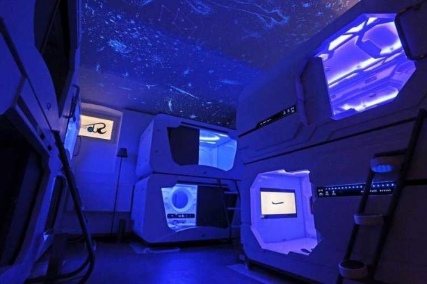 Uzaya gidemeyenlere 'Uzay otel'