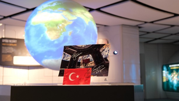 Foto - Uzaydan Türkiye'ye Cumhuriyet Bayramı hediyesi