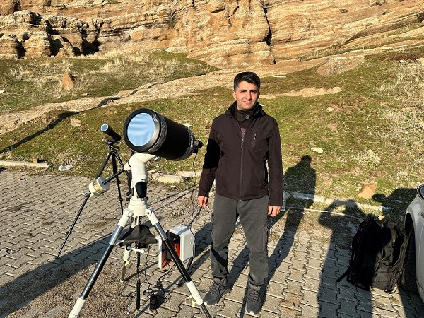 Foto - Uzayseverler teleskopla güneşi gözlemledi