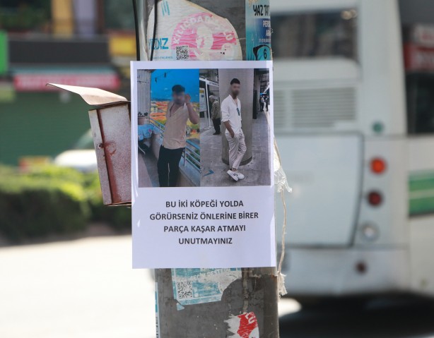 Foto - Üzerinde yazıla hayrete düşürdü! Cadde ve sokaklarda esrarengiz pankart