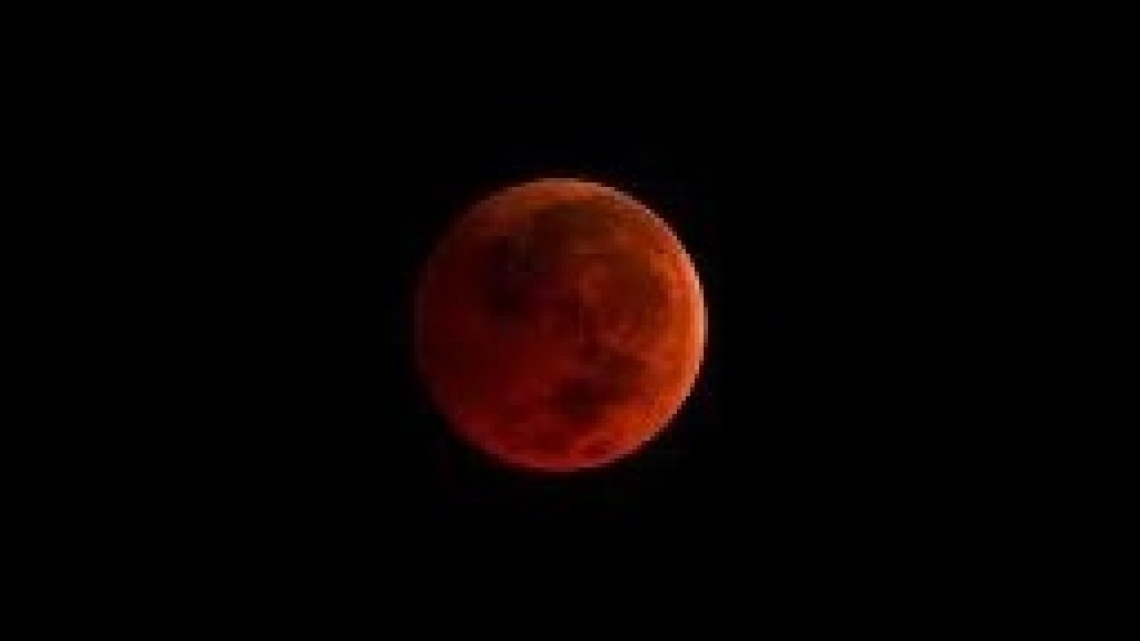 Foto - Uzmanı sorunun cevabını açıkladı! Kanlı ay depreme neden olur mu?