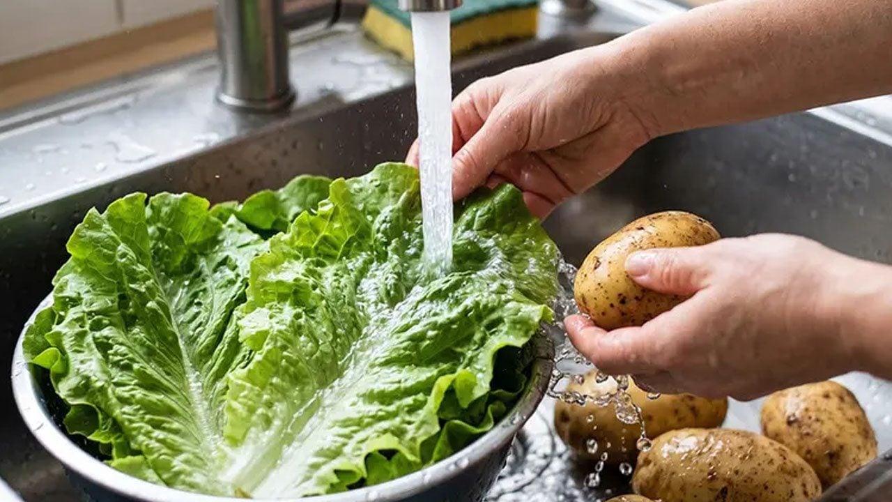 Foto - Uzmanlardan dikkat çekildi: Marul ve patatesi böyle yıkayın! Bir tanesi dahi hasta edebilecek mikrop taşıyorlar! 