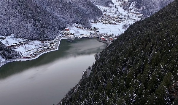 Foto - Uzungöl’den kar manzaraları