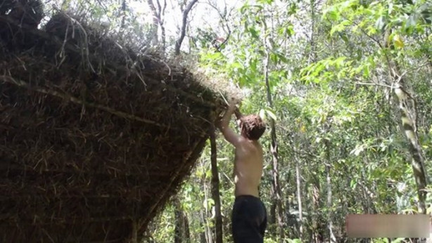 Foto - Vahşi ortamda rahat uyumak için bakın ne yaptı!