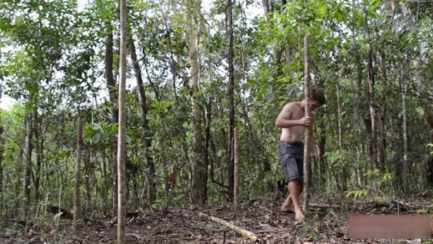 Foto - Vahşi ortamda rahat uyumak için bakın ne yaptı!