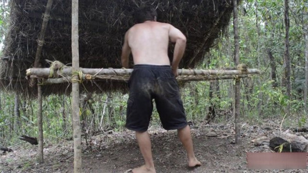 Foto - Vahşi ortamda rahat uyumak için bakın ne yaptı!