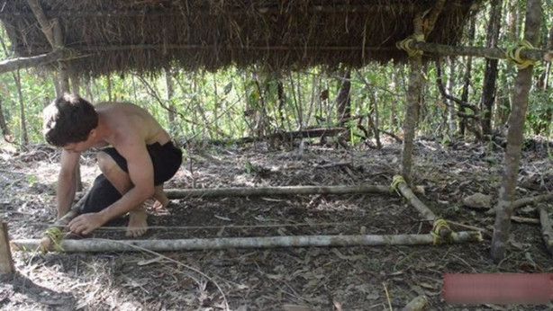 Foto - Vahşi ortamda rahat uyumak için bakın ne yaptı!