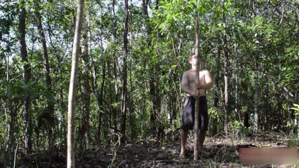 Foto - Vahşi ortamda rahat uyumak için bakın ne yaptı!