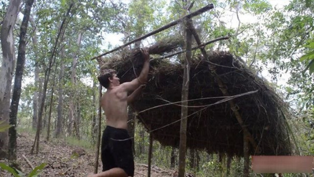 Foto - Vahşi ortamda rahat uyumak için bakın ne yaptı!