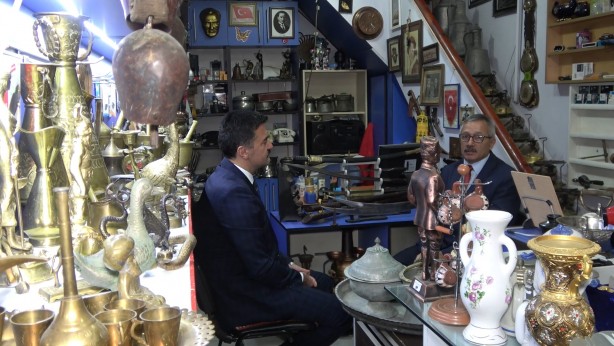 Foto - Vali bile yeni keşfetti İşyeri değil sanki müze
