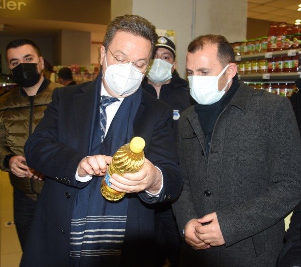 Foto - Validen marketlerde ‘yağ’ denetimi