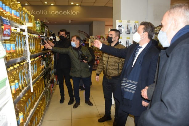 Foto - Validen marketlerde ‘yağ’ denetimi