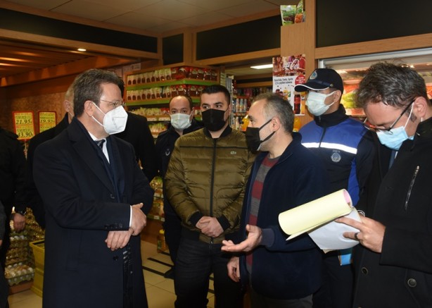 Validen marketlerde ‘yağ’ denetimi