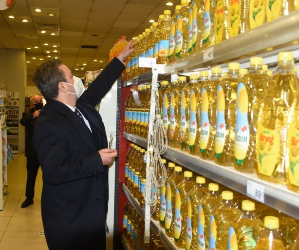Foto - Validen marketlerde ‘yağ’ denetimi