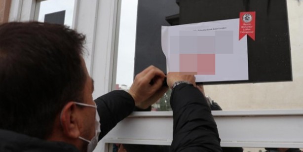 Valilikten yeni koronavirüs kararı! Evlere bu not asıldı