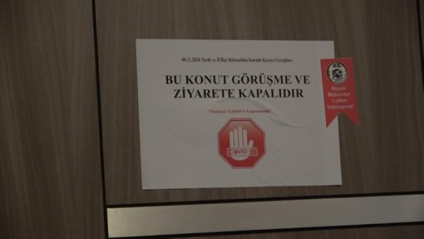 Foto - Valilikten yeni koronavirüs kararı! Evlere bu not asıldı