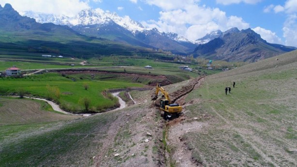 Foto - Van Büyükşehir Belediyesinden kırsal kalkınma atağı