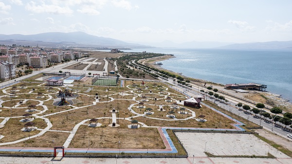 Foto - Van Gölü kıyısındaki millet bahçesi açılışa hazırlanıyor