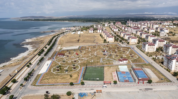 Foto - Van Gölü kıyısındaki millet bahçesi açılışa hazırlanıyor
